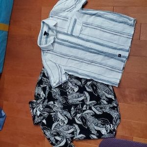 Boys Short Sleeve Button Down Shirts